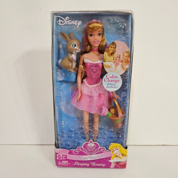Barbie Bath Beauty Sleeping beauty Doll 2007 Mattel No M3983 NRFB - Picture 1 of 7